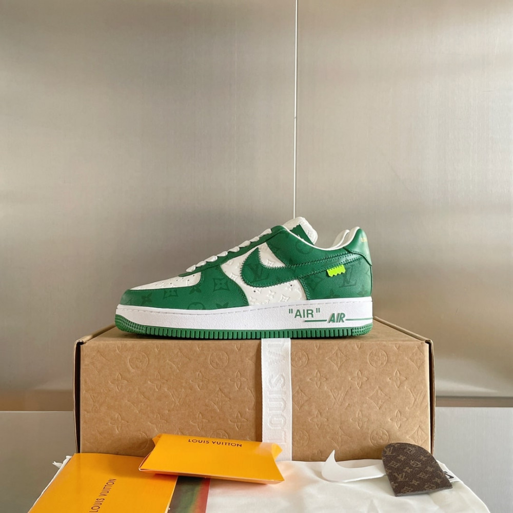 Louis Vuitton Air Force 1 Low White/Green