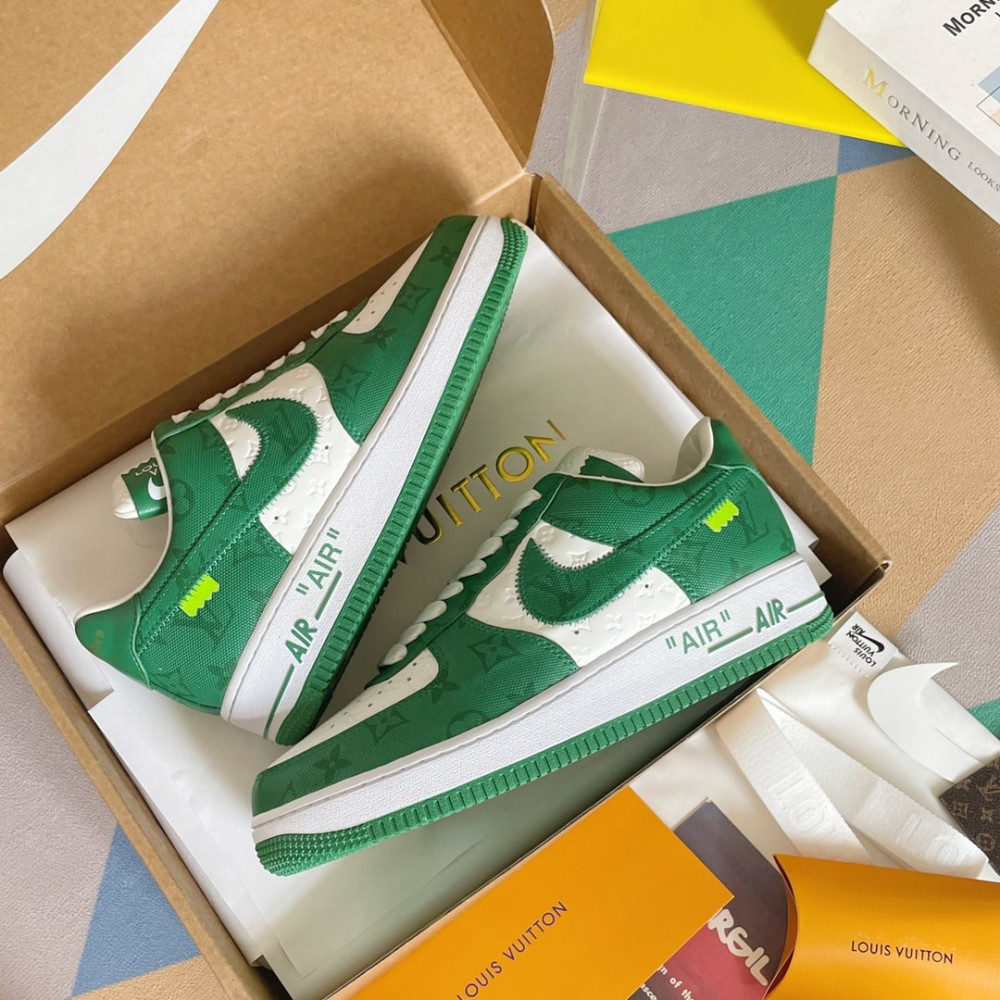Louis Vuitton Air Force 1 Low White/Green