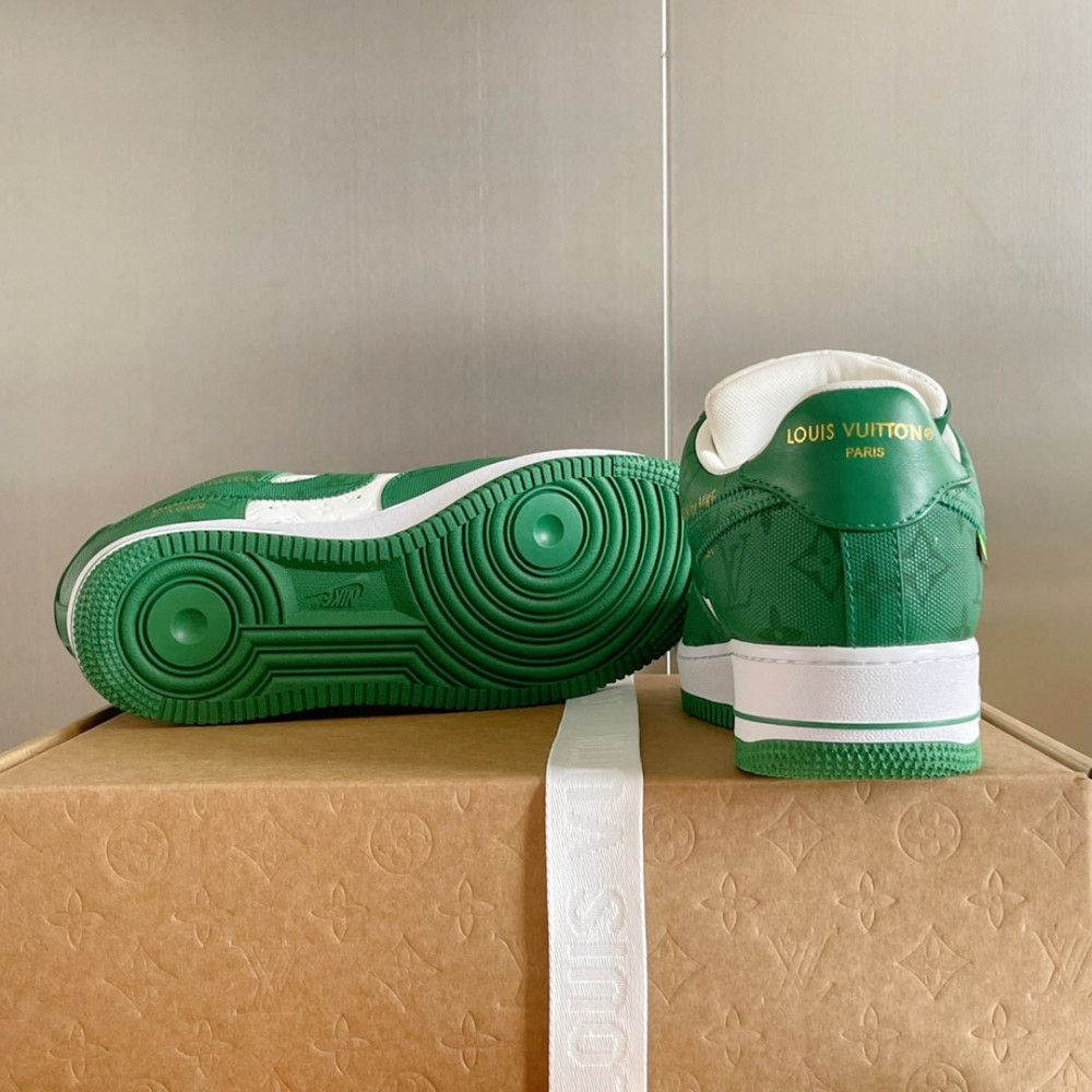 Louis Vuitton Air Force 1 Low White/Green