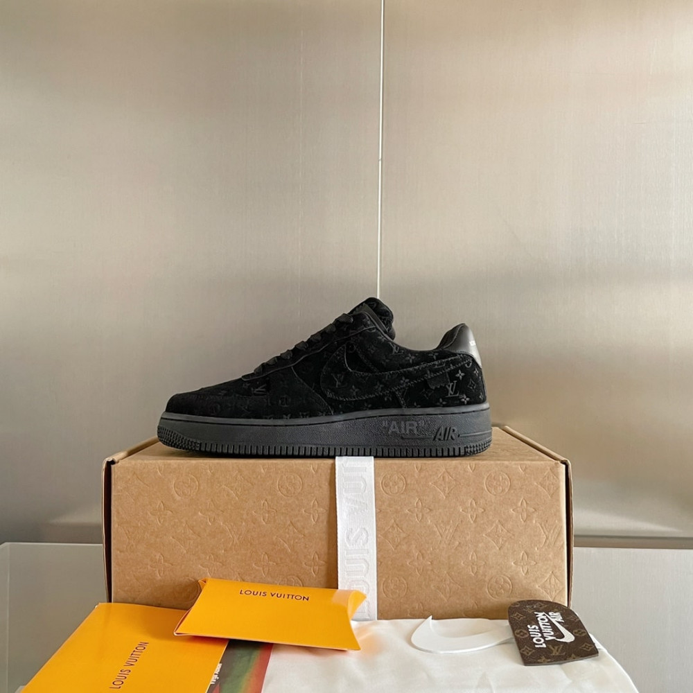 Louis Vuitton Air Force 1 Low Black