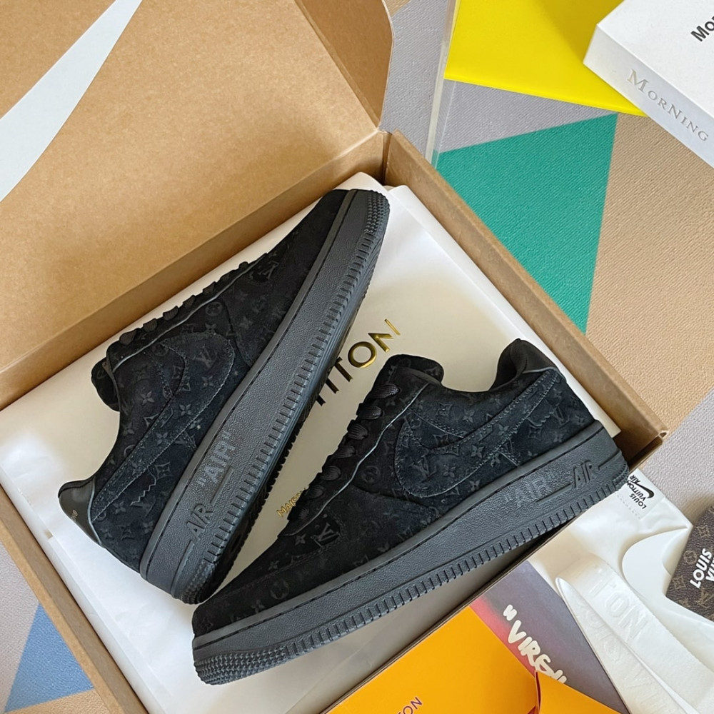 Louis Vuitton Air Force 1 Low Black