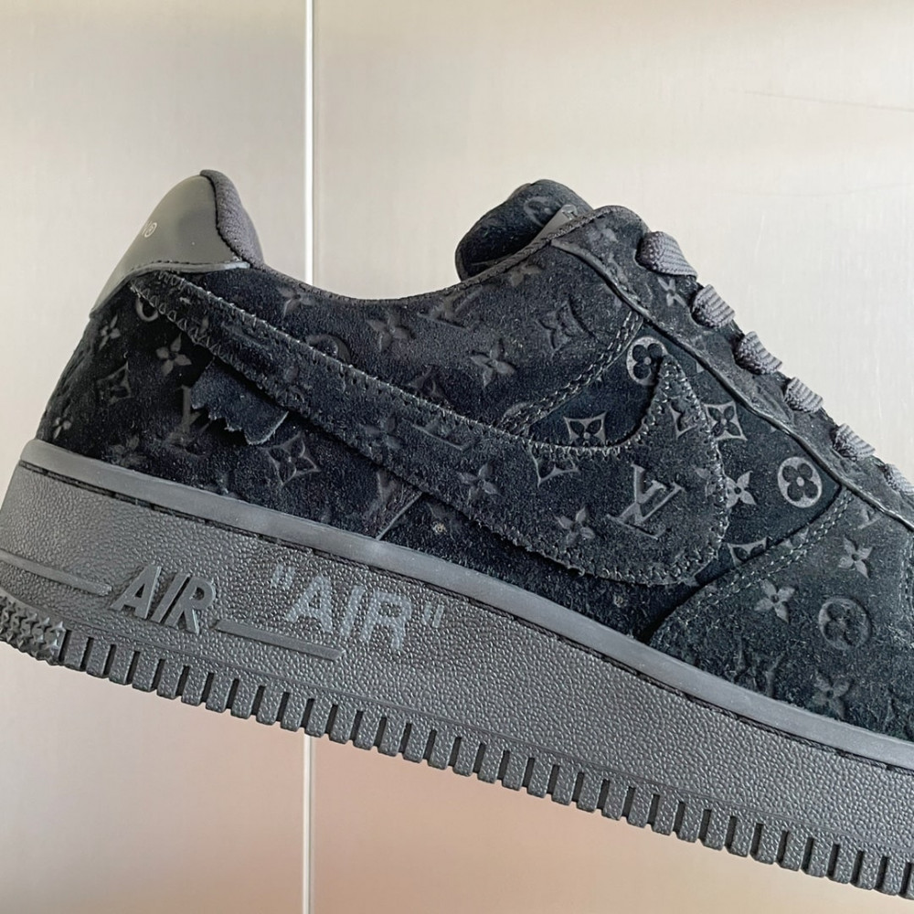 Louis Vuitton Air Force 1 Low Black