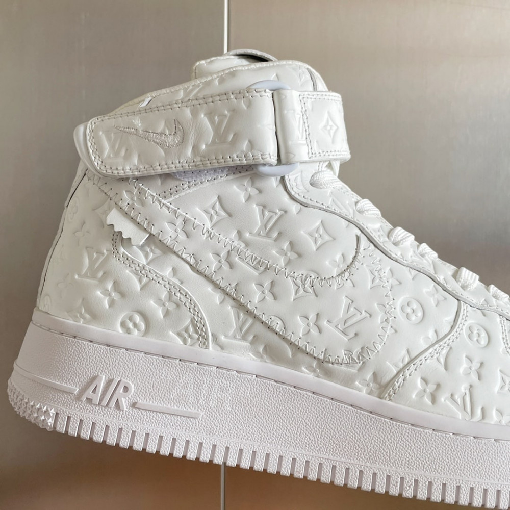 Louis Vuitton Air Force 1 Hige White