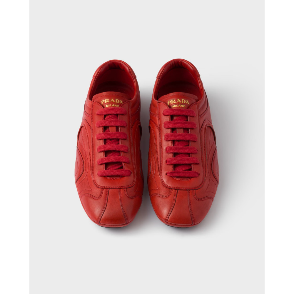 Montecarlo Re-Edition 2005 antiqued nappa leather sneakers