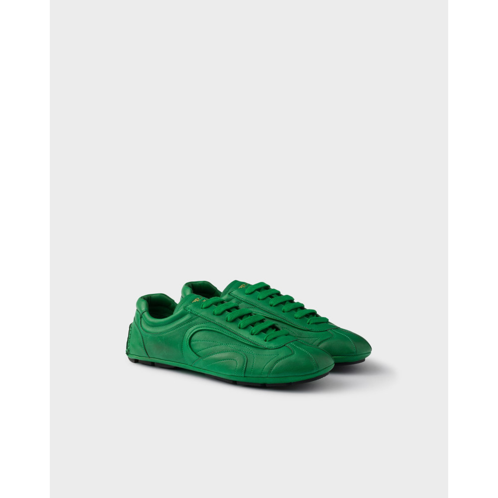 Montecarlo Re-Edition 2005 antiqued nappa leather sneakers 