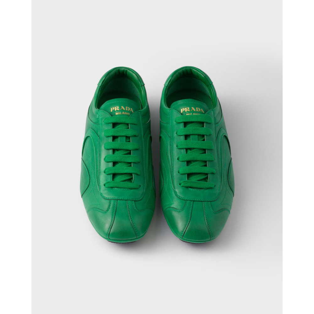 Montecarlo Re-Edition 2005 antiqued nappa leather sneakers 