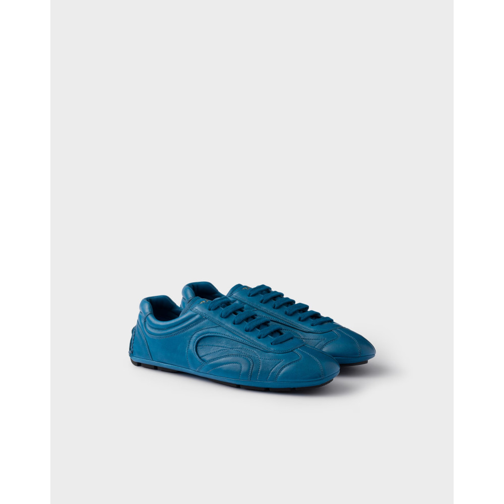 Montecarlo Re-Edition 2005 antiqued nappa leather sneakers 