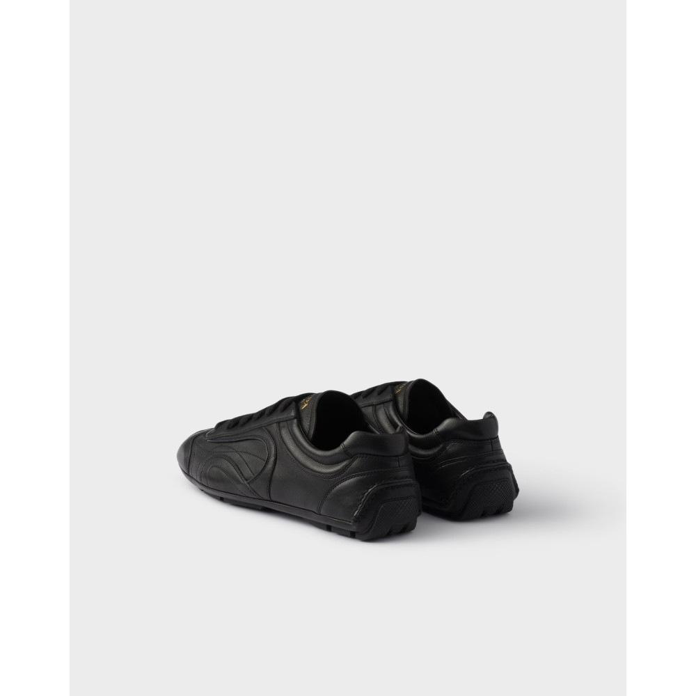 Montecarlo Re-Edition 2005 antiqued nappa leather sneakers 