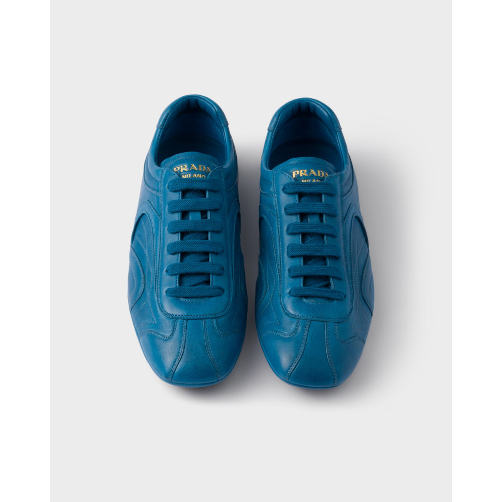 Montecarlo Re-Edition 2005 antiqued nappa leather sneakers 
