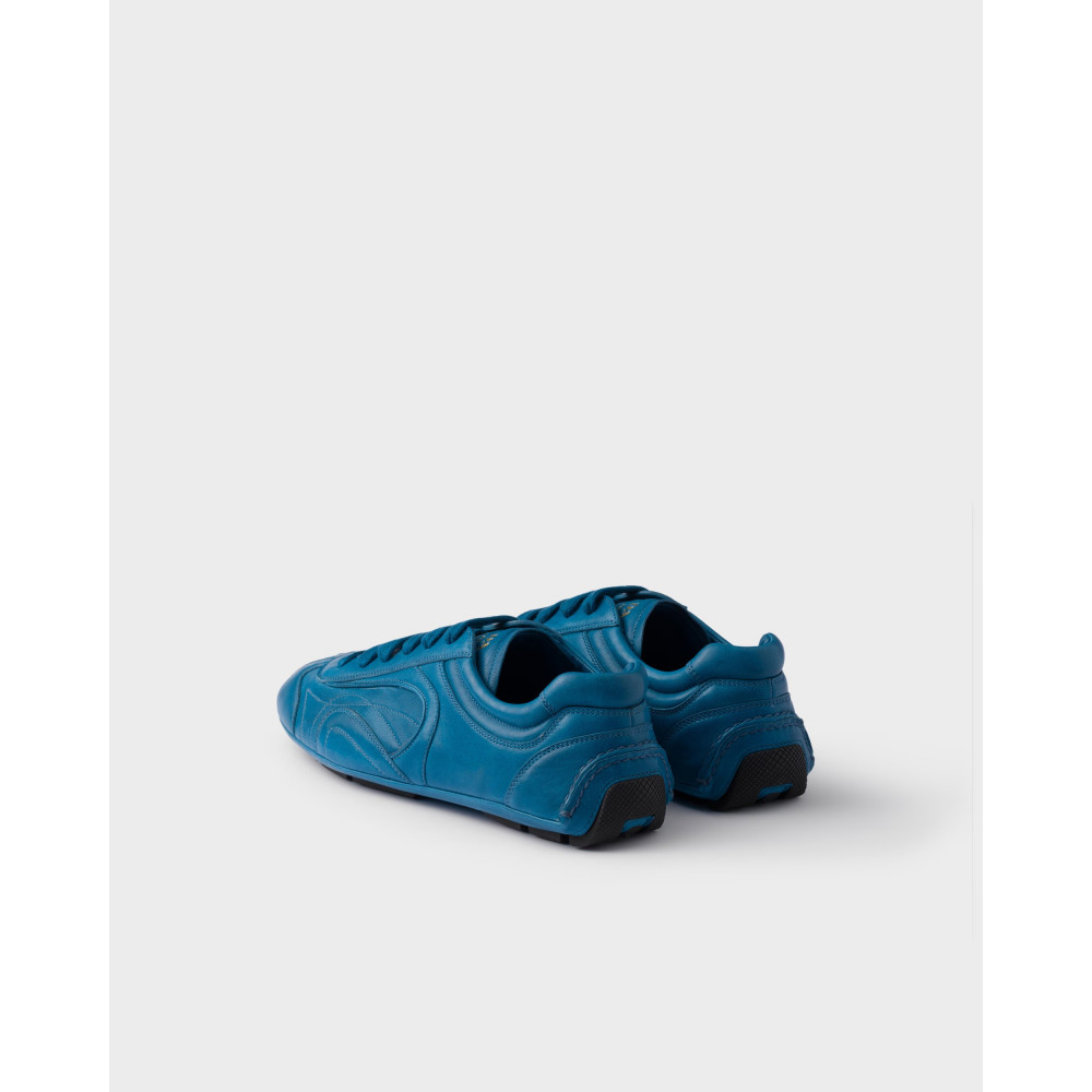 Montecarlo Re-Edition 2005 antiqued nappa leather sneakers 