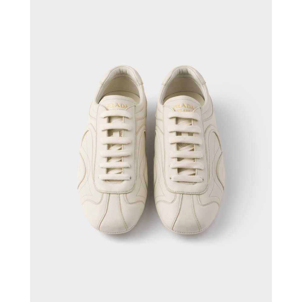 Montecarlo Re-Edition 2005 antiqued nappa leather sneakers   
