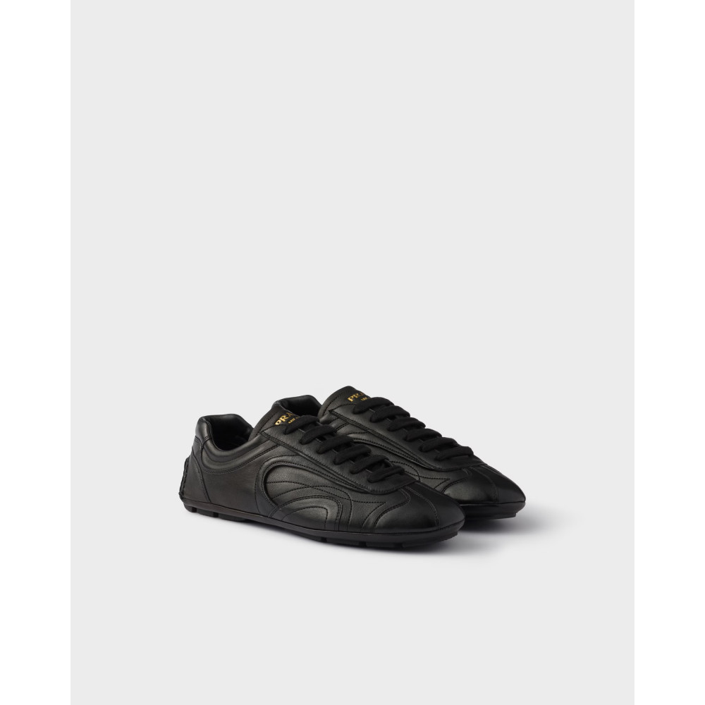 Montecarlo Re-Edition 2005 antiqued nappa leather sneakers 