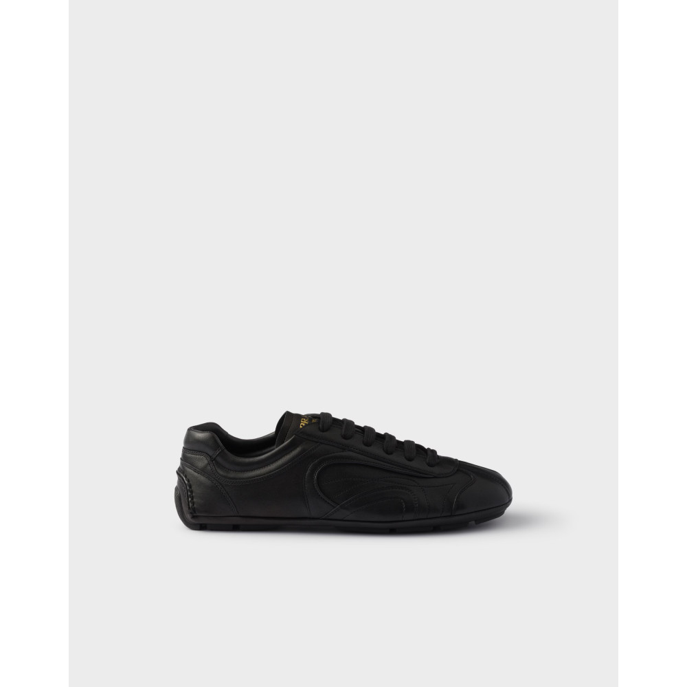 Montecarlo Re-Edition 2005 antiqued nappa leather sneakers 