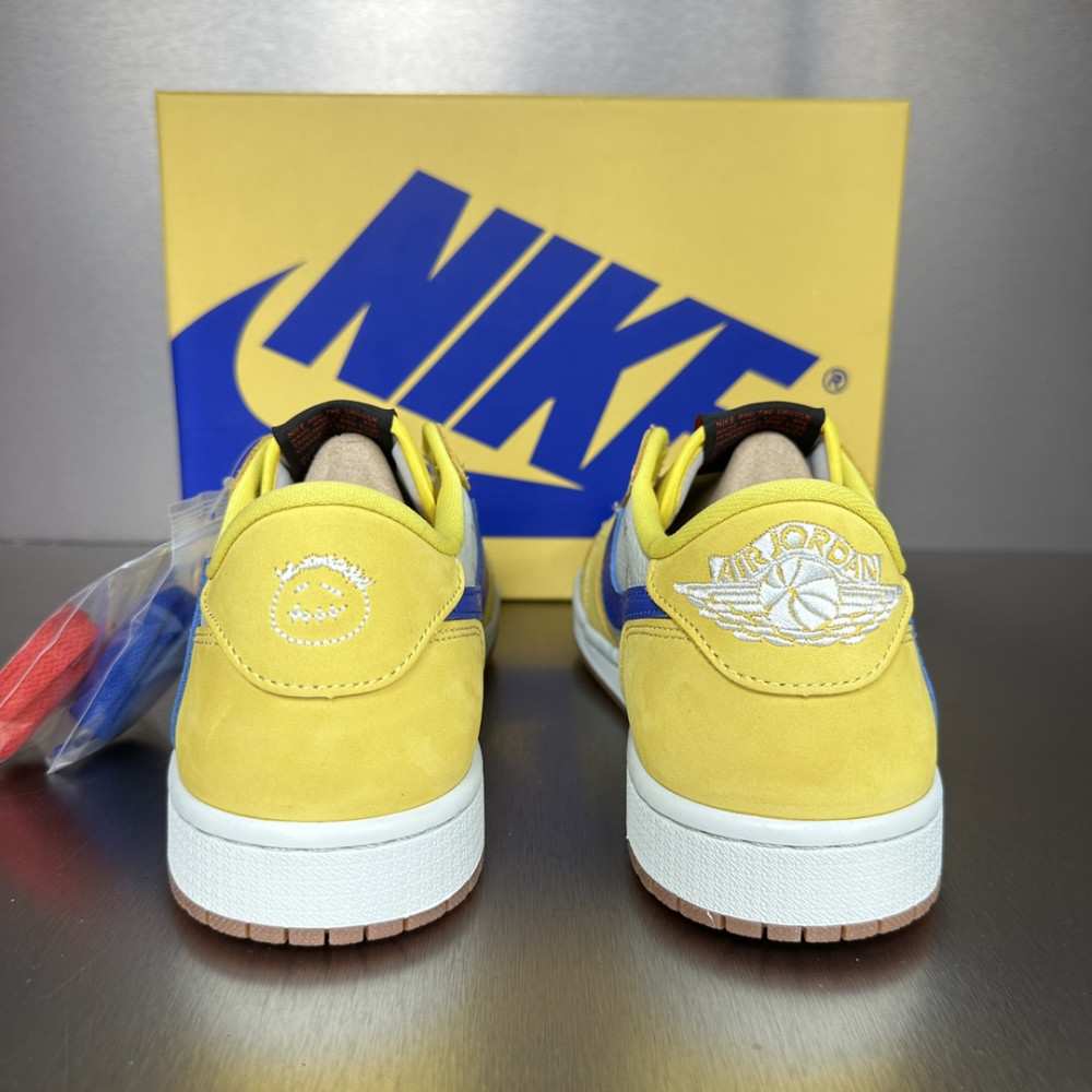 Air Jordan 1 Retro Low OG SP x Travis Scott 'Canary'