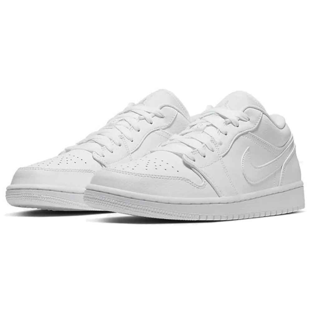 Air Jordan 1 Low  Triple White  553558-126