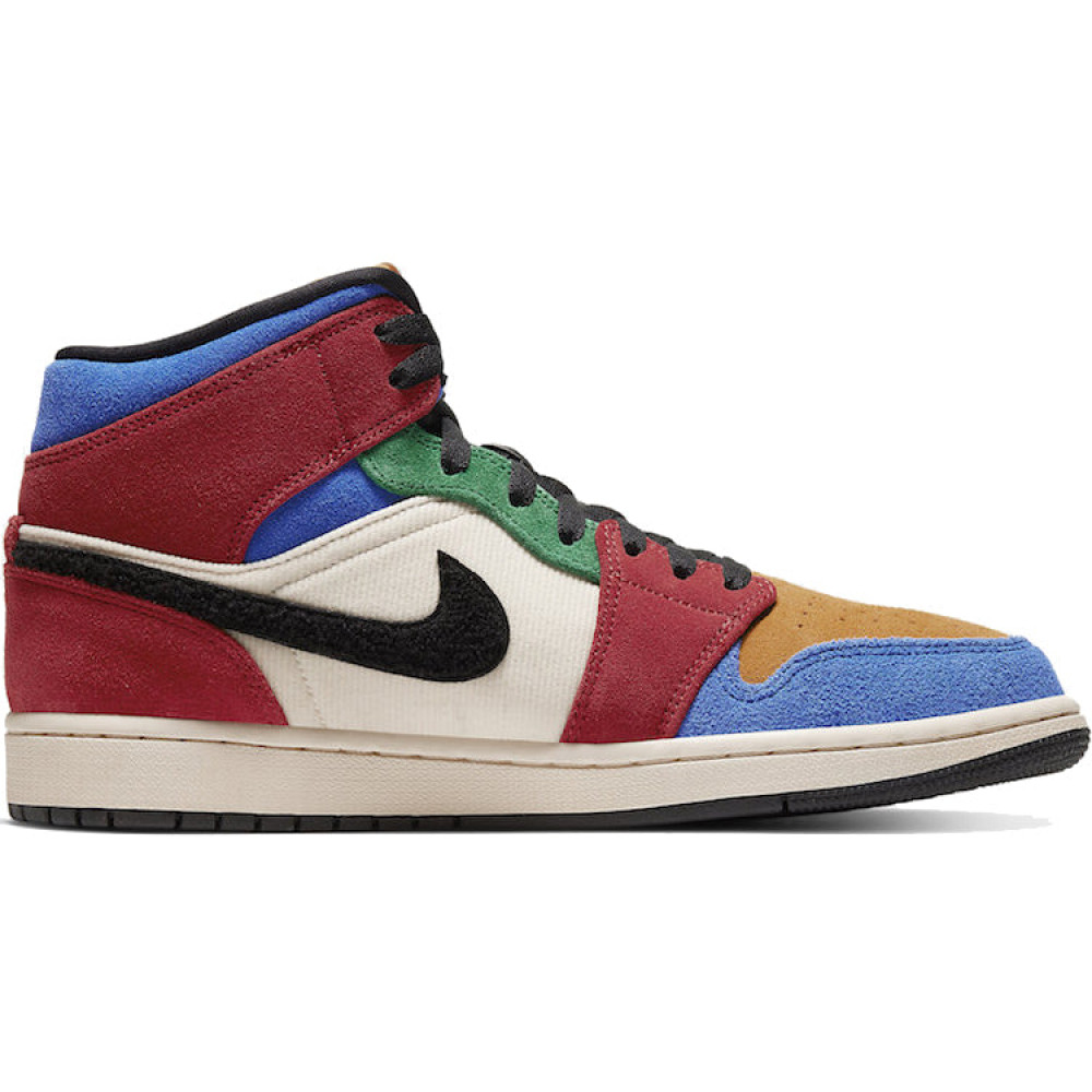 Air Jordan 1 Mid x Blue The Great Fearless CU2805-100 Air Jordan 1 Mid x Blue The Great Fearless CU2805-100