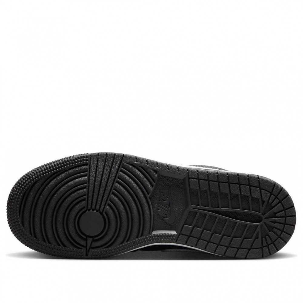 (GS) Air Jordan 1 Low Black Summit White 553560-043 (GS) Air Jordan 1 Low Black Summit White 553560-043