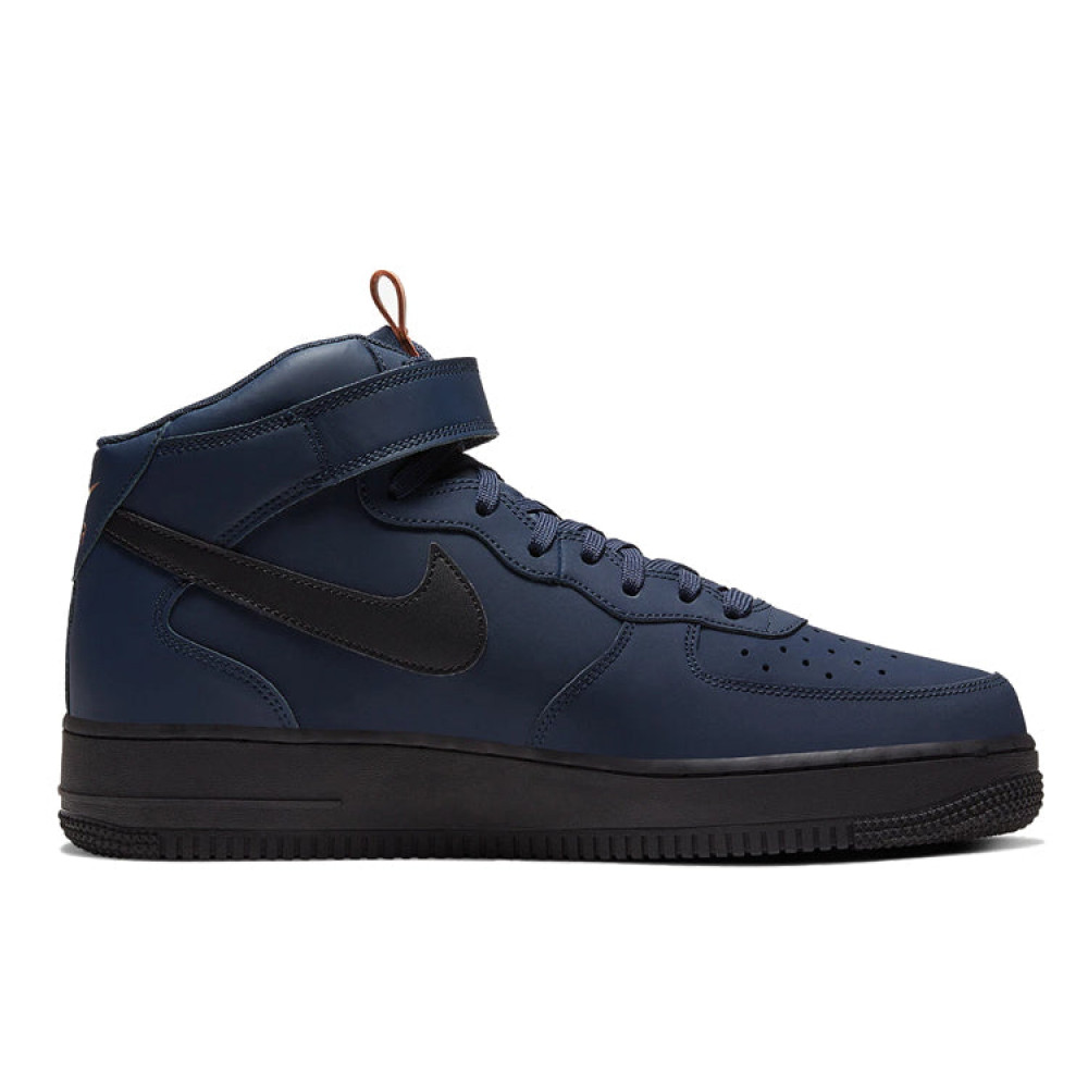 Nike Air Force 1 Mid  Obsidian  BQ4592-400