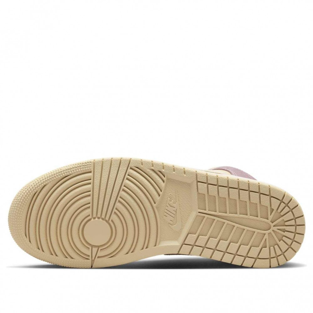(WMNS) Air Jordan 1 Mid  Light Orewood Brown Taupe Grey  HV2370-100