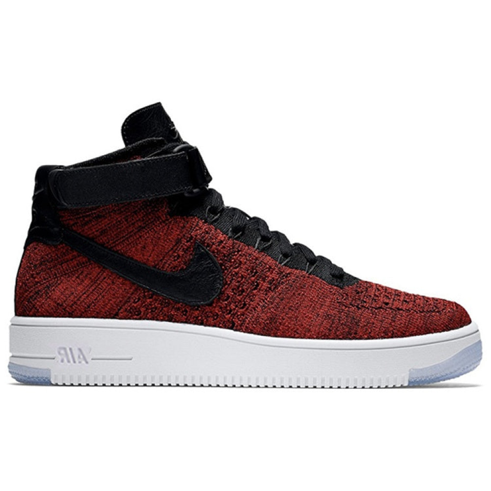 Nike Air Force 1 Mid Ultra Flyknit  University Red  817420-600