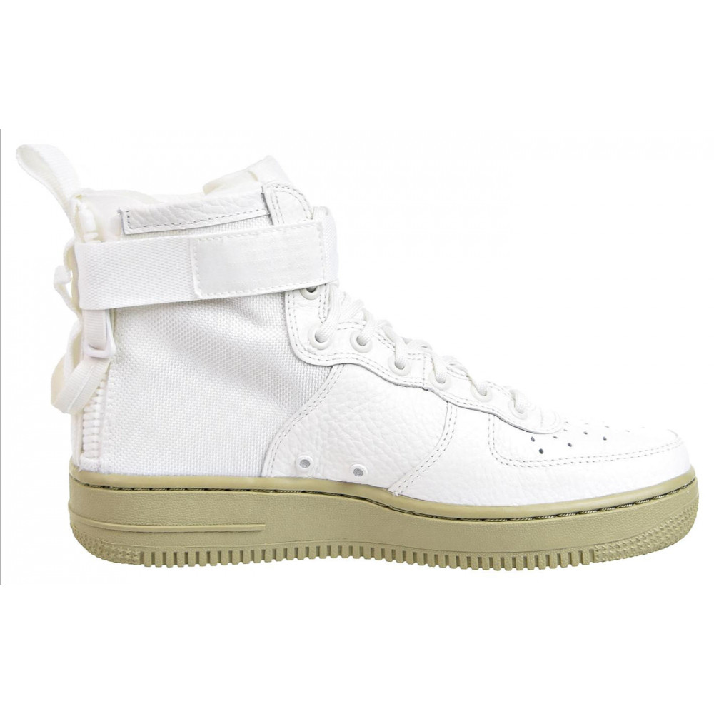 (WMNS) Nike SF Air Force 1 Mid  Olive Ivory  AA3966-100