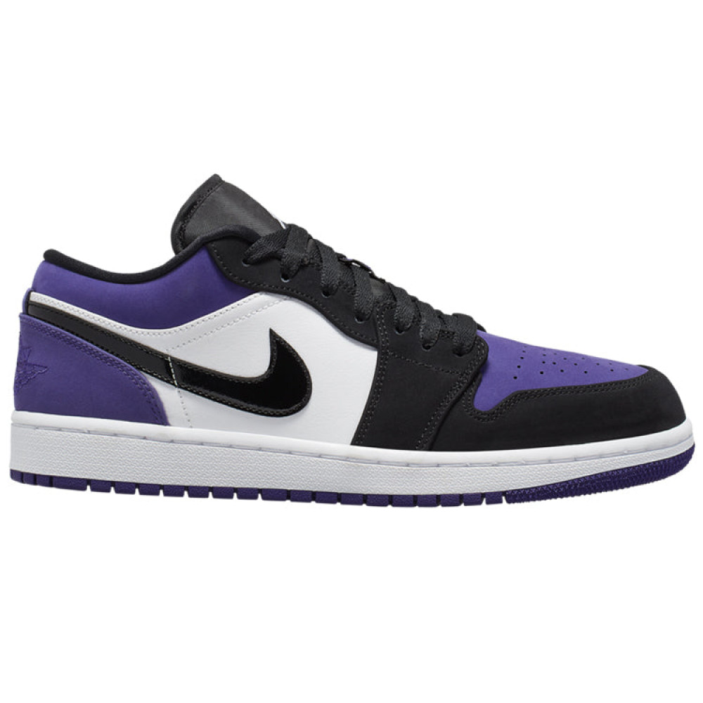 Air Jordan 1 Low  Court Purple  553558-125