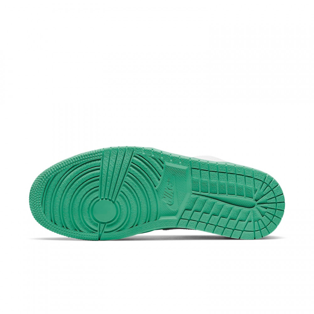 Air Jordan 1 Low White Lucky Green 553558-129 Air Jordan 1 Low White Lucky Green 553558-129