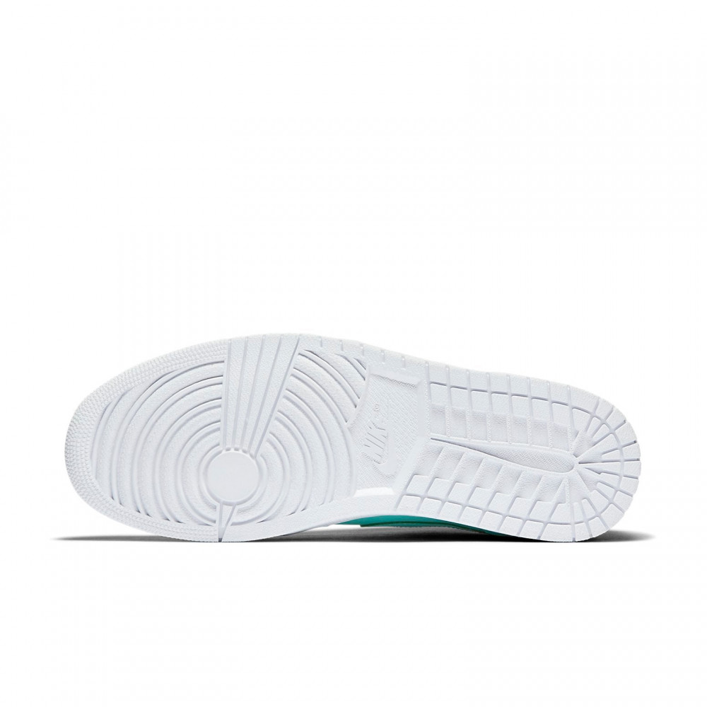 Air Jordan 1 Retro Low  Hyper Turquoise  553558-304