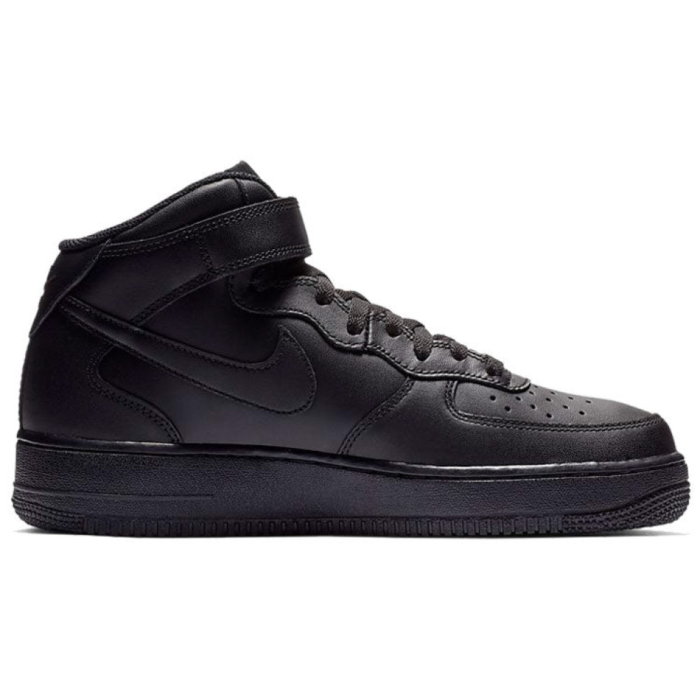 Nike Air Force 1 Mid  07  Triple Black 2016  315123-001