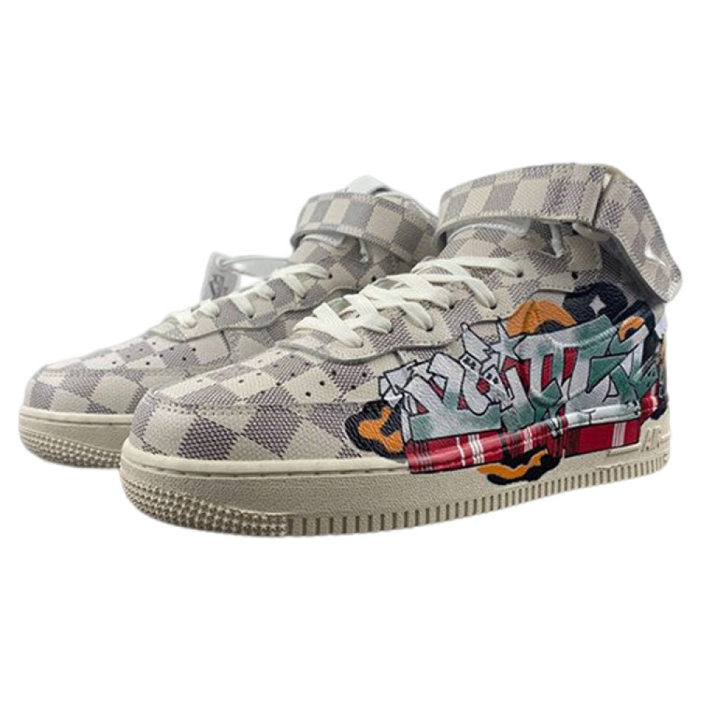 Nike x LOUIS VUITTON LV Air Force 1 Mid  Beige  1A9VE6