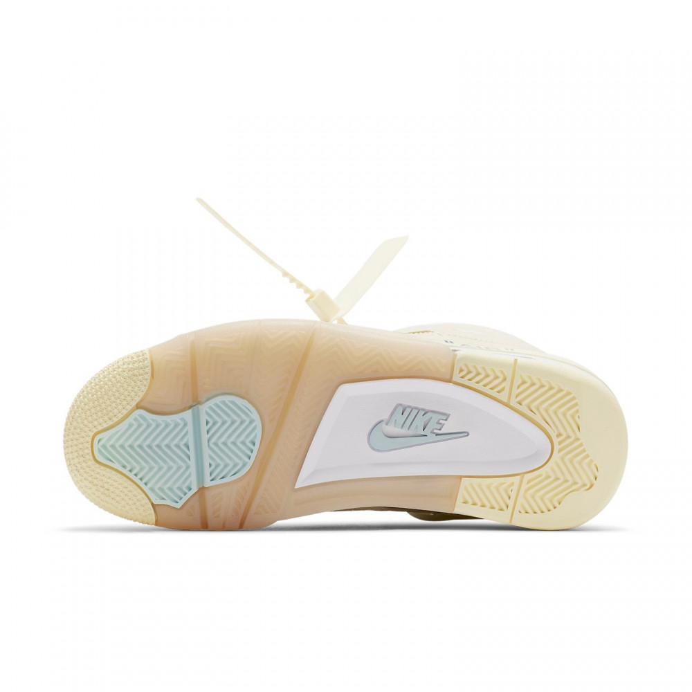(WMNS) Air Jordan 4 x Off-White SP Sail CV9388-100 (WMNS) Air Jordan 4 x Off-White SP Sail CV9388-100