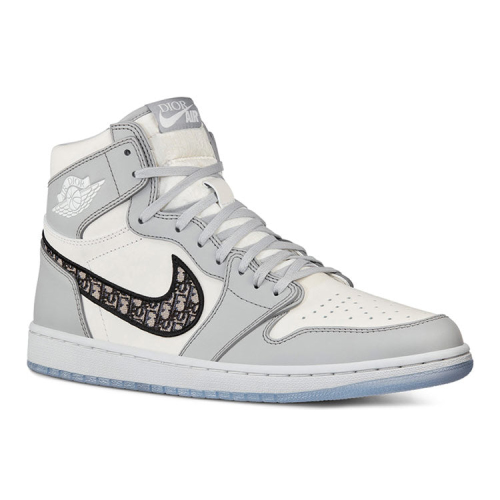 Air Jordan 1 High OG x Dior White Wolf Grey CN8607-002 Air Jordan 1 High OG x Dior White Wolf Grey CN8607-002