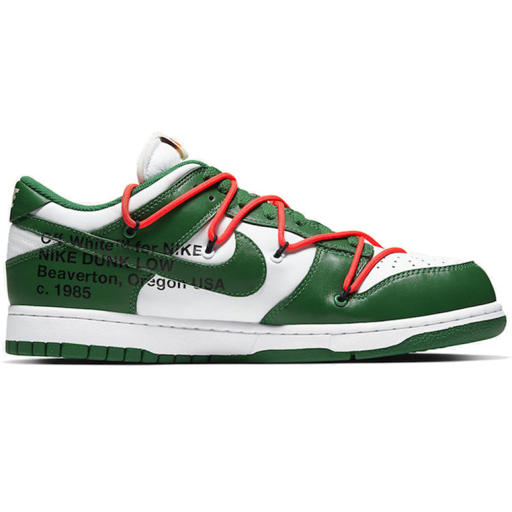 Nike x Off-White Dunk Low Pine Green CT0856-100 Nike x Off-White Dunk Low Pine Green CT0856-100