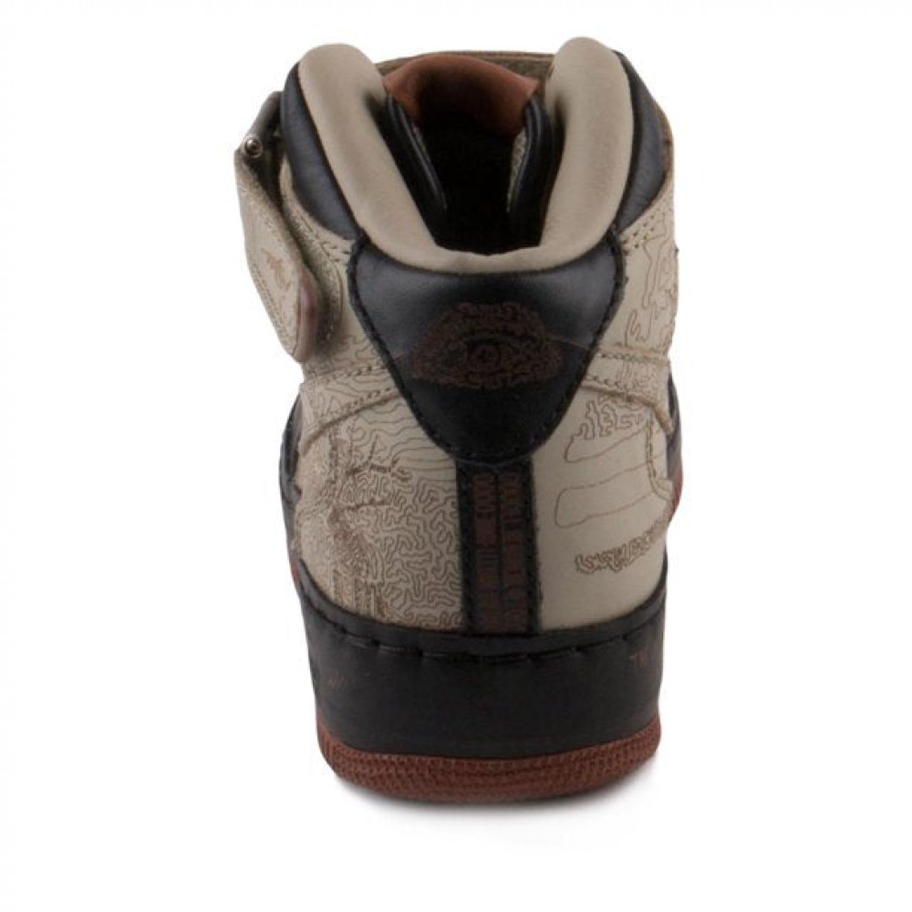 Nike Air Force 1 Mid  Beige Black  309379-011