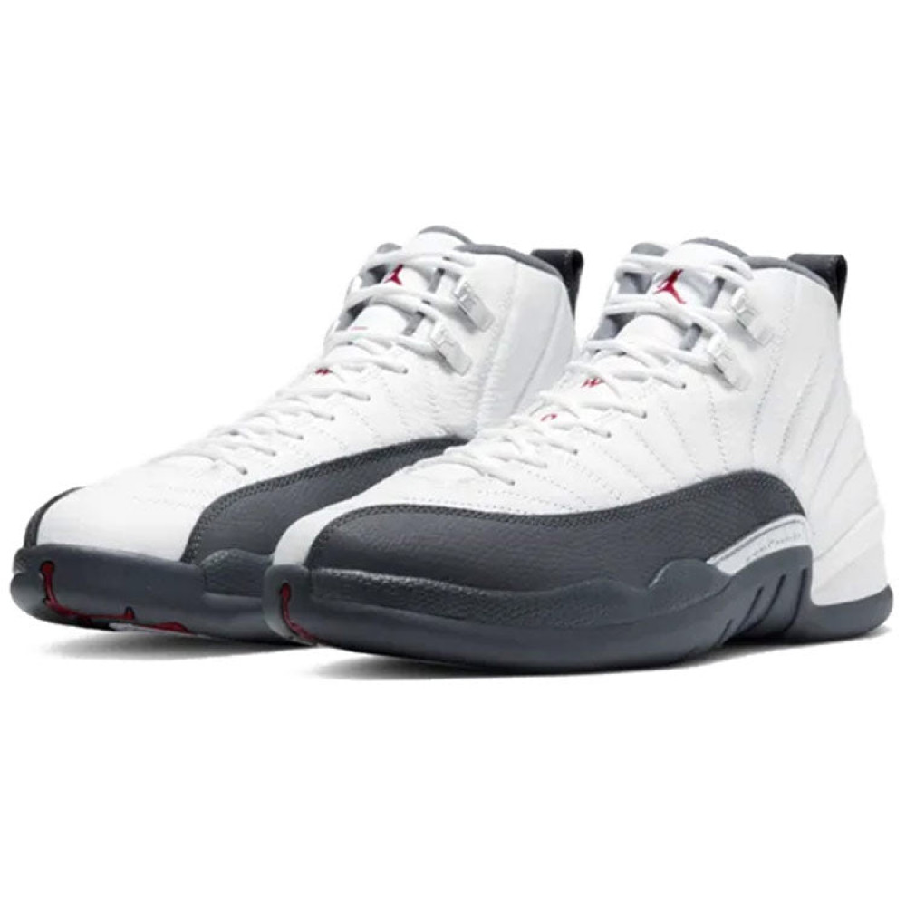 Air Jordan 12 Retro White Dark Grey 130690-160 Air Jordan 12 Retro White Dark Grey 130690-160