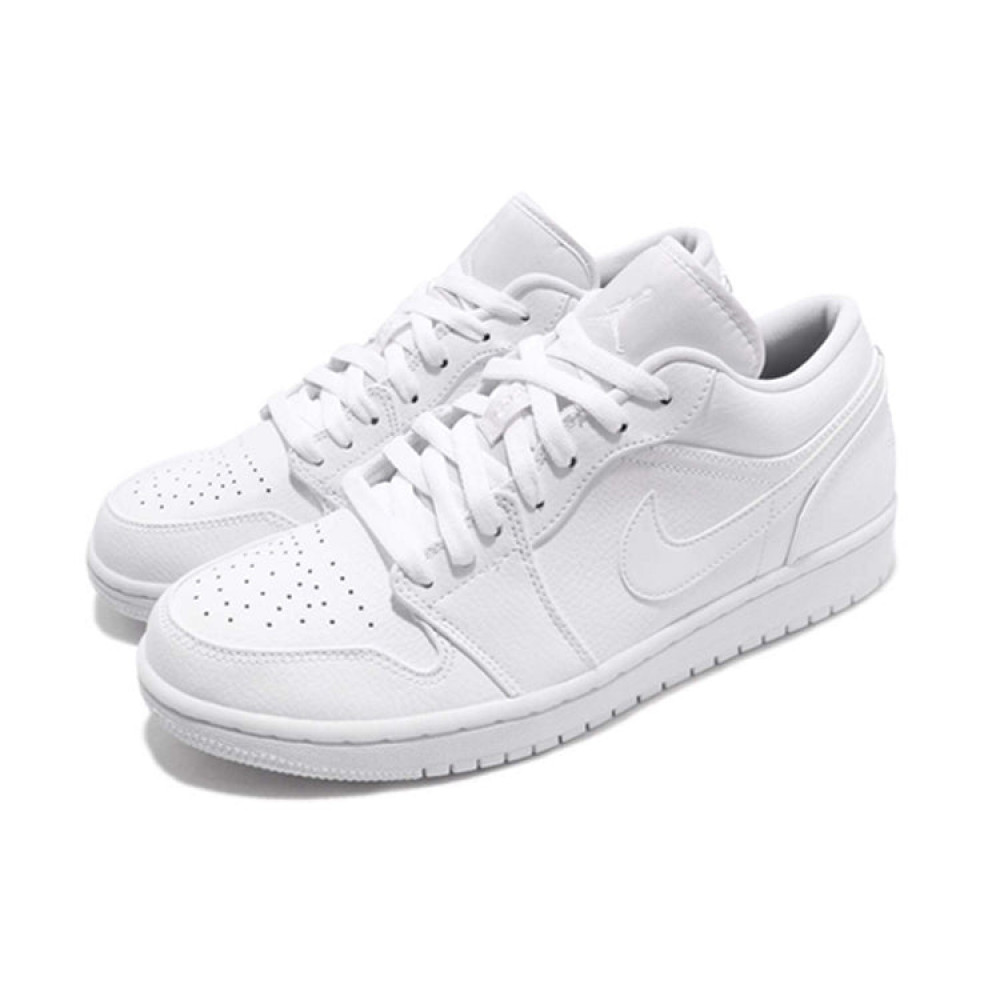 Air Jordan 1 Low  Triple White  553558-112