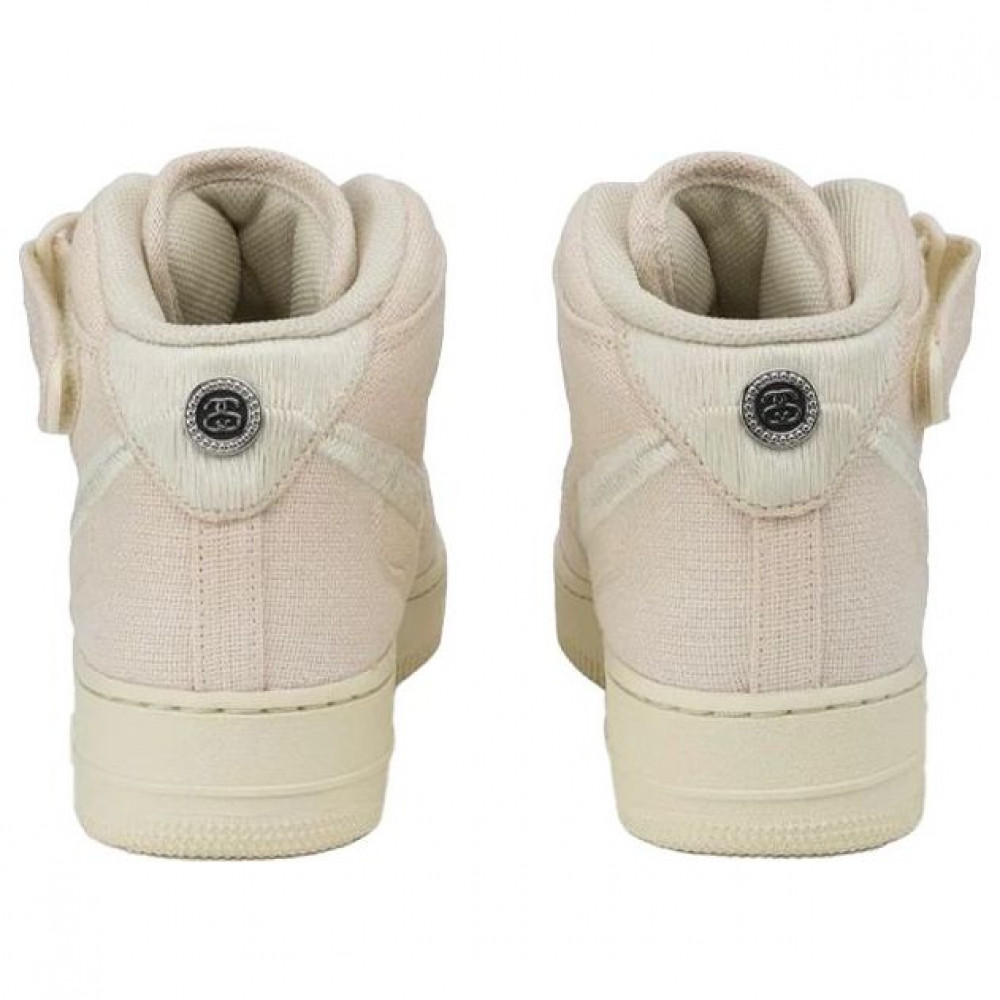 Nike x Stussy Air Force 1 Mid  Fossil  DJ7841-200
