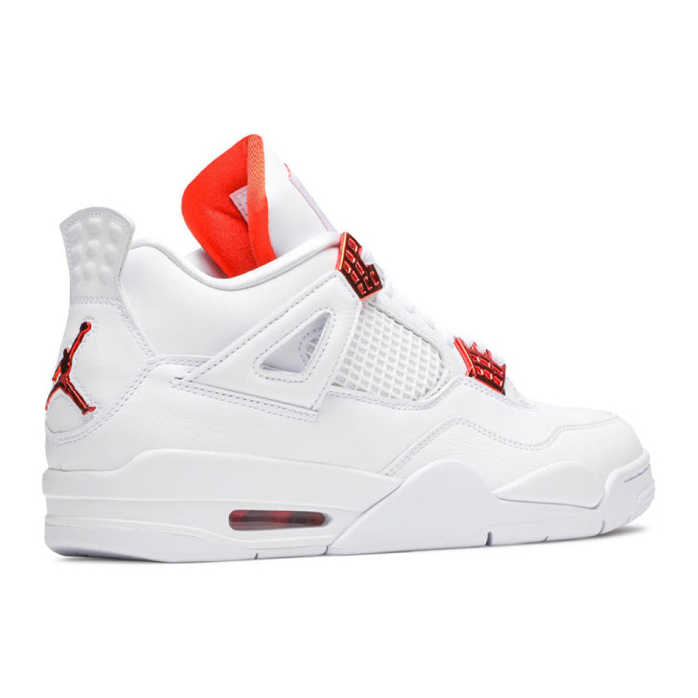 (GS) Air Jordan 4 Retro  Orange Metallic  408452-118