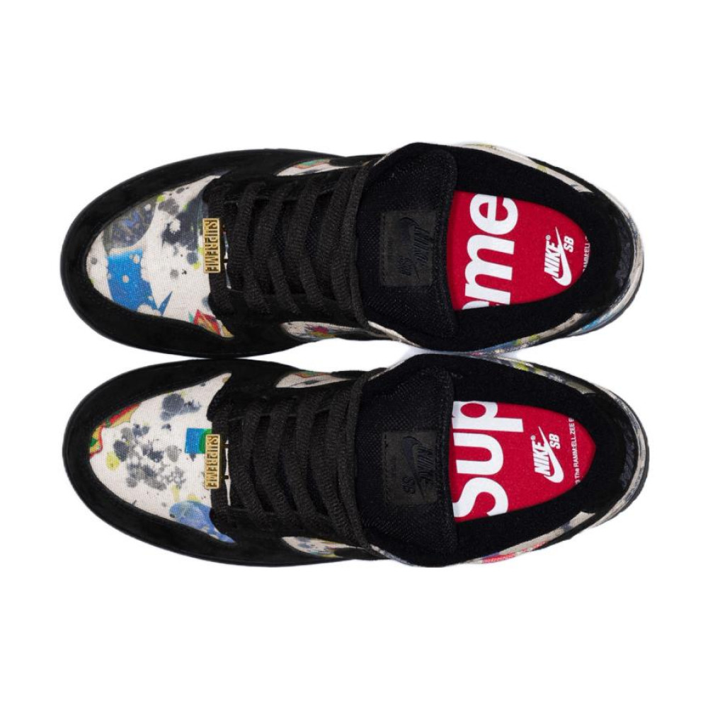 Nike x Supreme SB Dunk Low  Rammellzee  FD8778-001
