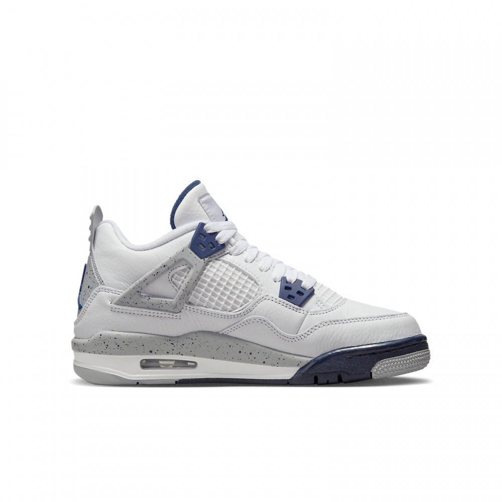 (GS) Air Jordan 4 Retro Midnight Navy 408452-140 (GS) Air Jordan 4 Retro Midnight Navy 408452-140