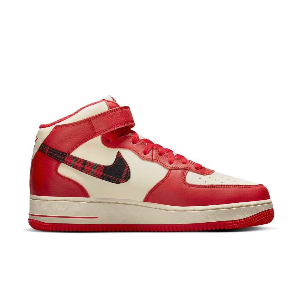 Nike Air Force 1 Mid  07 LX  Red Plaid  DV0792-101