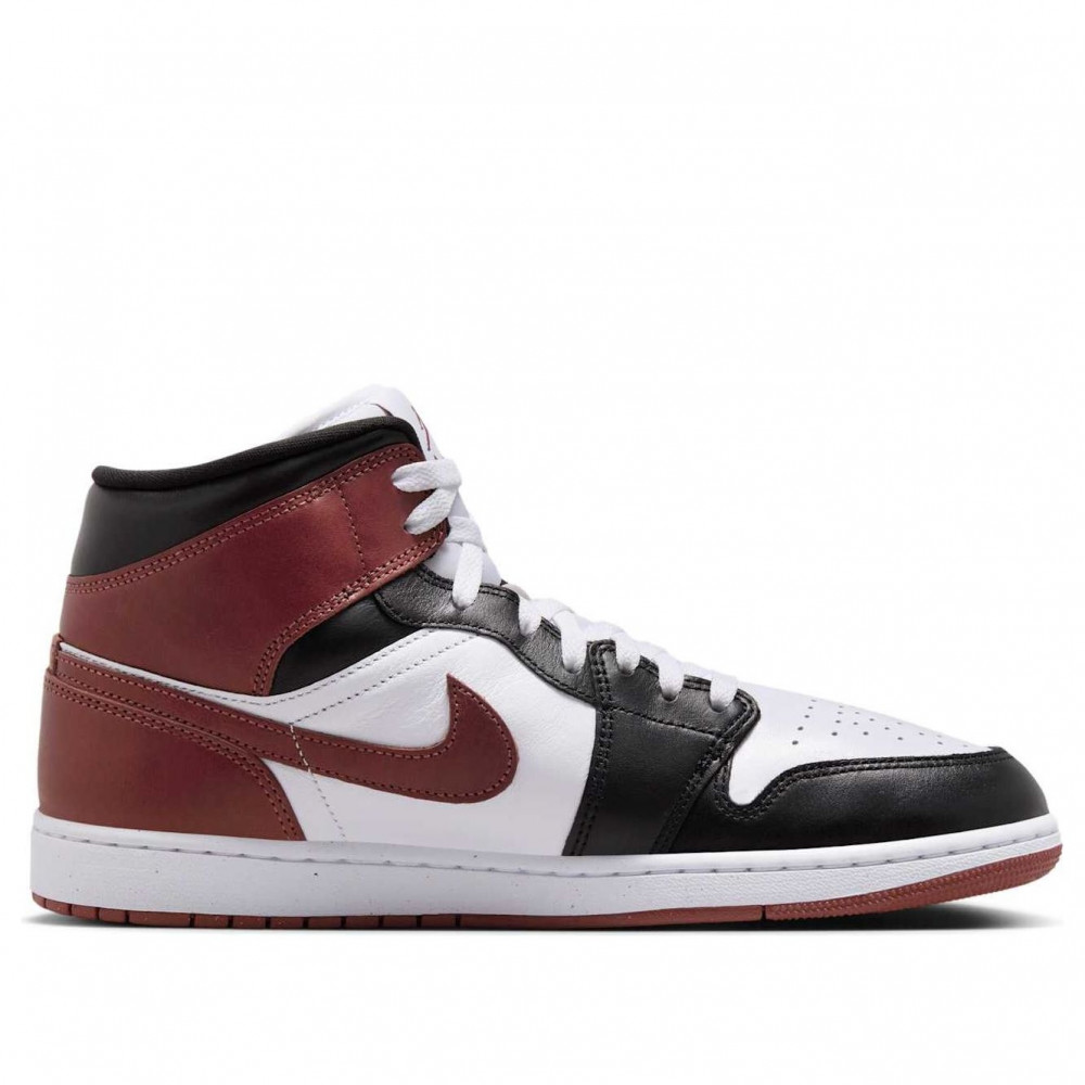 Air Jordan 1 Mid White Red Black HF3216-102 Air Jordan 1 Mid White Red Black HF3216-102