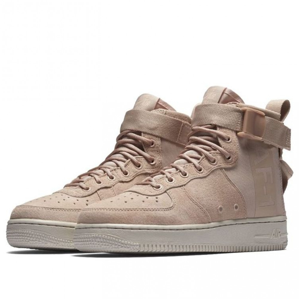 (WMNS) Nike SF Air Force 1 Mid  Particle Beige  AA3966-201