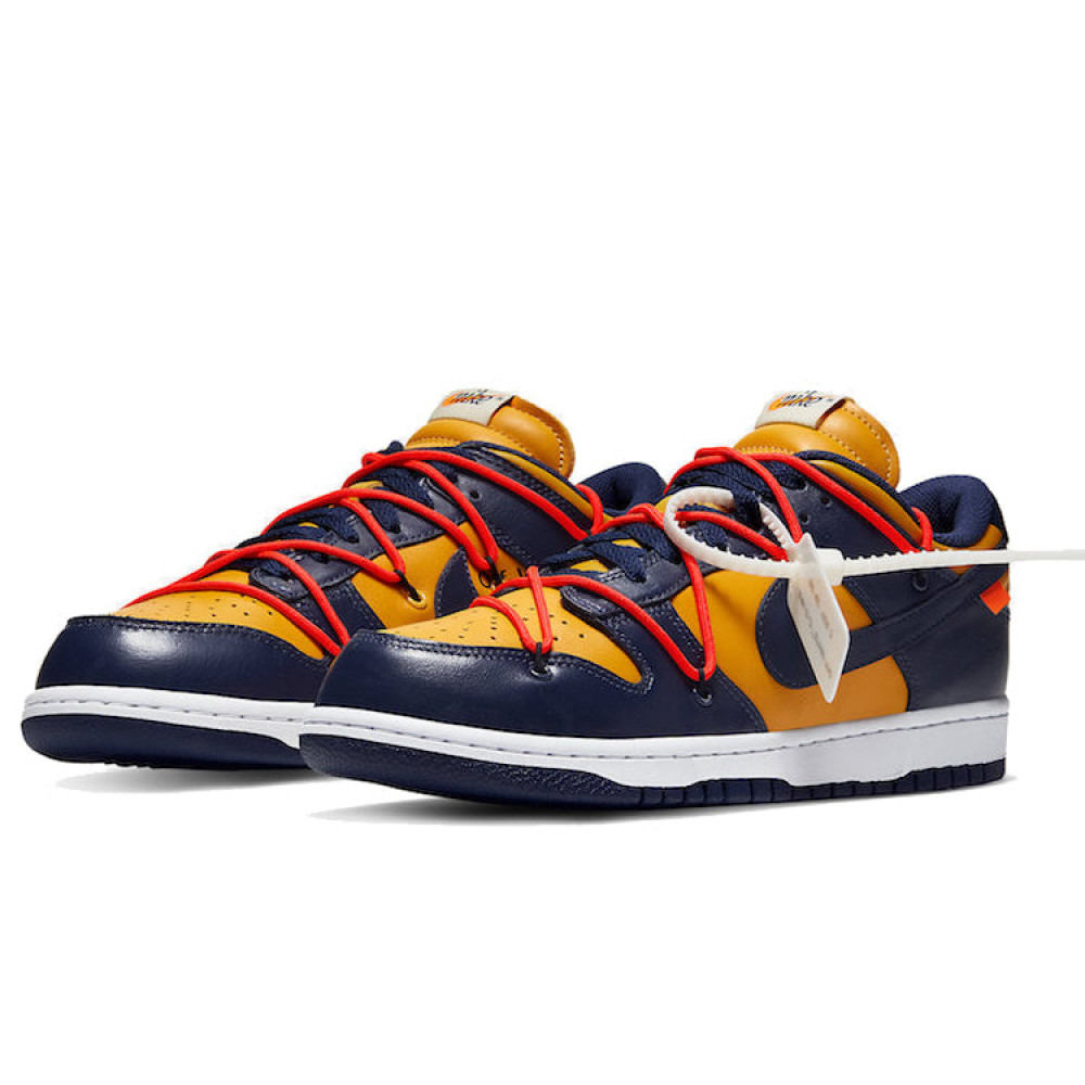 Nike x Off-White Dunk Low University Gold CT0856-700 Nike x Off-White Dunk Low University Gold CT0856-700