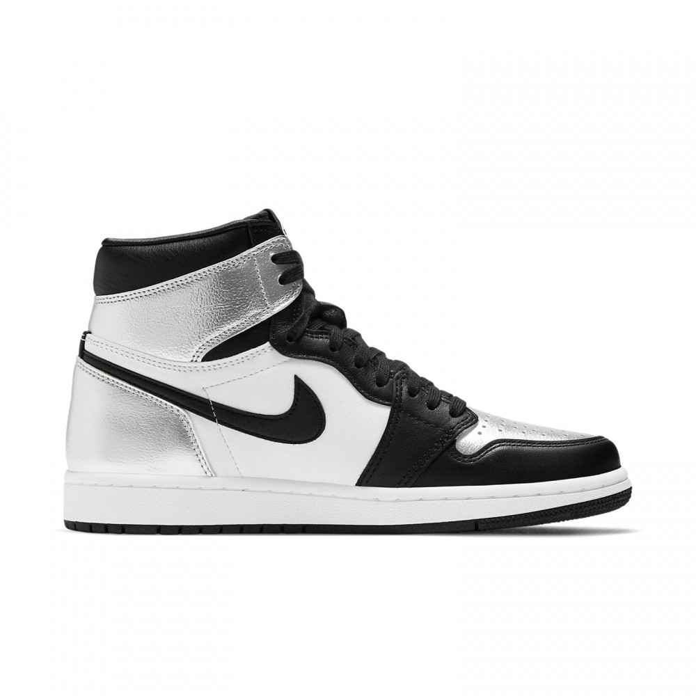 (WMNS) Air Jordan 1 Retro High OG  Silver Toe  CD0461-001