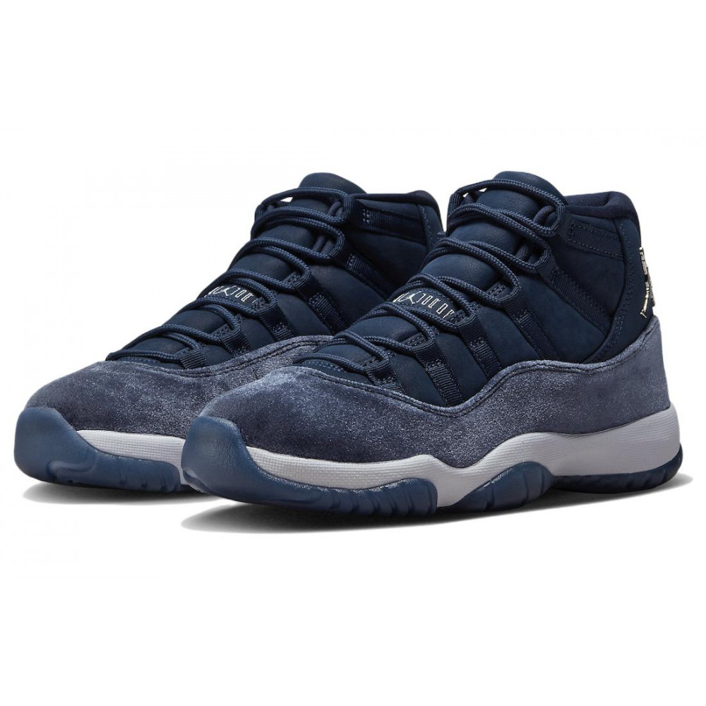 (WMNS) Air Jordan 11 Retro Midnight Navy Velvet AR0715-441 (WMNS) Air Jordan 11 Retro Midnight Navy Velvet AR0715-441