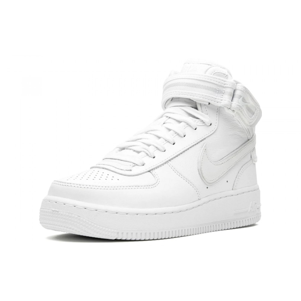 Nike x Riccardo Tisci Air Force 1 Mid SP  Triple White  677803-100