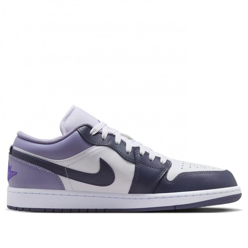 Air Jordan 1 Low White Purple 553558-145 Air Jordan 1 Low White Purple 553558-145