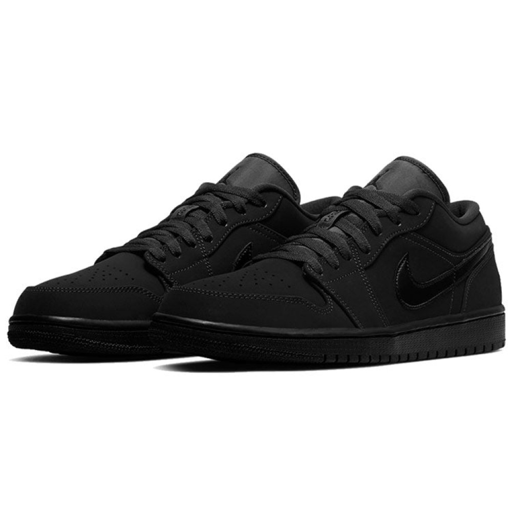 Air Jordan 1 Low  Triple Black  553558-056
