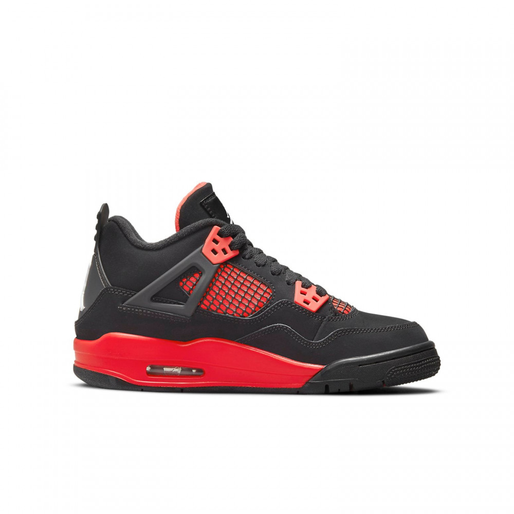 (GS) Air Jordan 4 Retro Red Thunder 408452-016 (GS) Air Jordan 4 Retro Red Thunder 408452-016